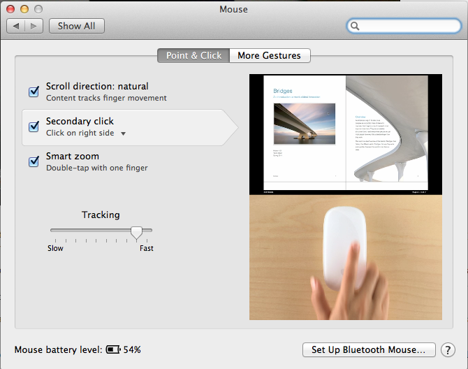 configurare click dreapta apple magic mouse